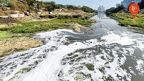 Pune: Untreated Sewage Discharged into Mula River Near Pimple Gurav Raises Environmental Concerns