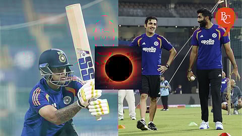 Ahead of their Semifinal clash; India avoid training during, 'Lunar Eclipse', cite it as 'inauspicious'