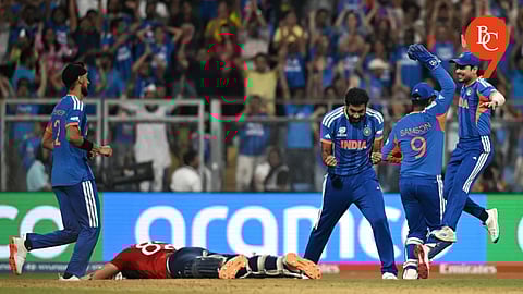 India withstands Jacob Bethell ton to reach record fourth ICC T20 World Cup final