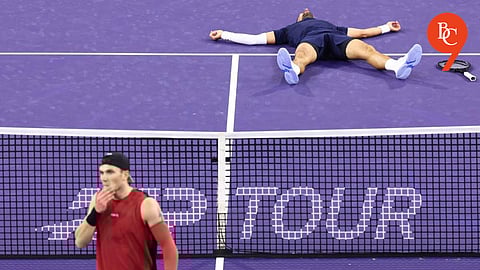 Indian Wells: Jack Draper wears down 5 time champion Novak Djokovic in the desert to enter quarters