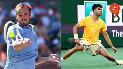 Carlos Alcaraz joins Nadal and Djoker's record as he storms into the fifth straight semifinal to face Medvedev