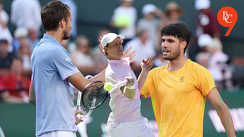 Daniil Medvedev takes down World No. 1 in the semis to face, World No. 2 in the finals; says they're "far better than us"