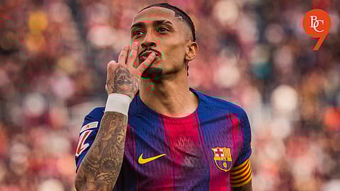 Camp Nou erupts on Gavi's return as Raphinha's hat-trick sinks Sevilla to retain four point lead for Barcelona