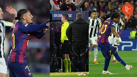 UCL: From 2-2 to 7-2: Barcelona demolish Newcastle in 15 minutes to qualify for quarterfinals 