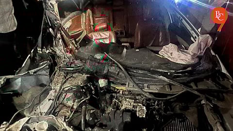 Pune: Three Killed After Car Collides with Bus on Pune–Nashik Highway Near Manchar