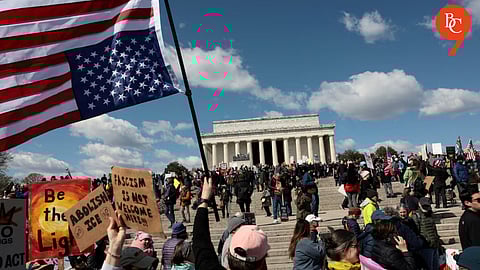 Millions Take to the Streets in the US and Europe for 'No Kings' Protests Against Trump