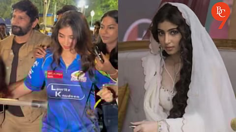 Amid Dhurandhar 2 success, Sara Arjun mobbed at Wankhede as father Raj Arjun turns protective bodyguard