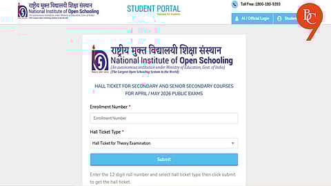 NIOS Class 10, 12 Admit Cards 2026 Released for April-May Theory Exams at nios.ac.in; Check How to Download
