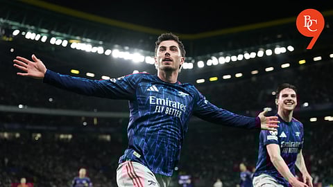 UCL: Havertz snatches late victory for Arsenal to release the pressure and go home with advantage against Sporting