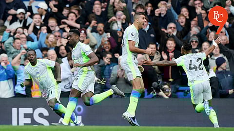 "Sun" is shining on Manchester City as they overpower Chelsea to close Arsenal gap