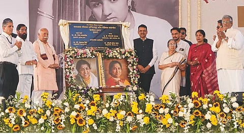 Mohan Bhagwat Calls Selfless Service the True Dharma at Lata-Asha Hospital Foundation Event