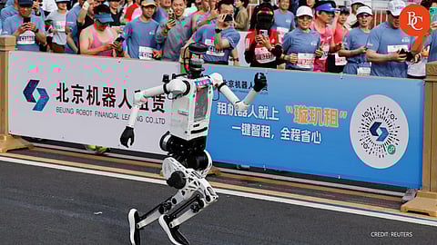 Humanoid Robots Outrun Humans in Beijing Half Marathon
