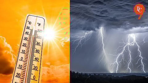 Weather: Thunderstorms, Hail Likely Across Maharashtra Till April 24; Heatwave Persists in Vidarbha