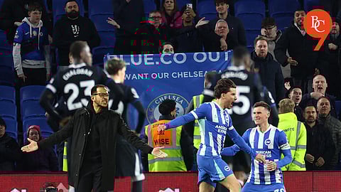 Brighton feast on Chelsea to send Manager Rosenoir fuming; Equal their worst run since 1912