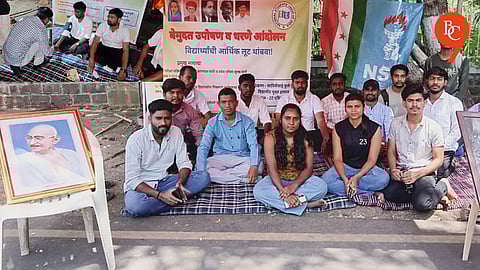 Indefinite Hunger Strike at Savitribai Phule Pune University Over Fee Hike, Student Demands Ignored