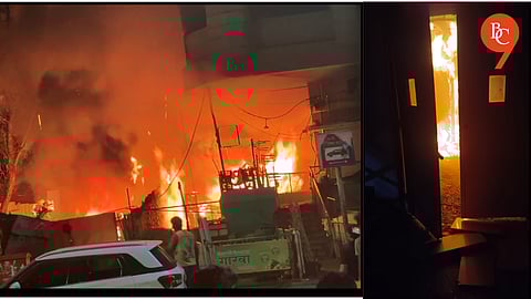 Pune: Midnight Fire Incidents Reported at Two Locations on Fergusson College Road