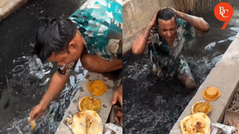 ‘Kya Bak***** Hai Ye?’ Puneet Superstar’s Sewage Bath and Food-Dipping Stunt Sparks Outrage Online