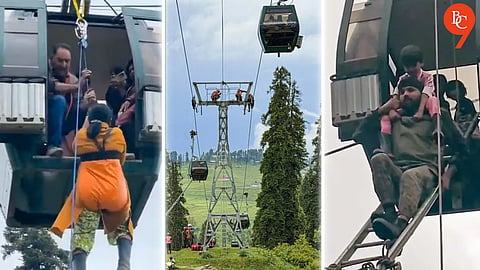 Over 300 Tourists Rescued in 6-Hour Operation After Gulmarg Cable Car Malfunction; LG Sinha Hails Forces
