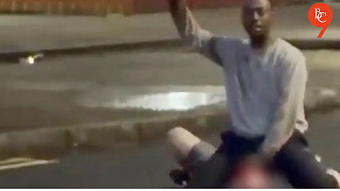 'He's Trying To Cut His Head Off': Shocking Video Shows Alleged Beheading Attempt in North Belfast as Bystanders Intervene