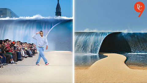 Louis Vuitton's Artificial Beach Sparks Fury as France Battles Record-Breaking Heatwave