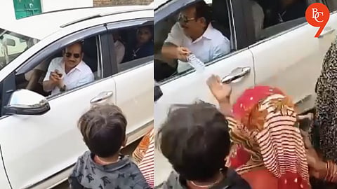 BJP MLA Pritam Lodhi’s ₹10 Water Bottle Gesture to Shivpuri Protester Over Shortages Sparks Outrage, Goes Viral