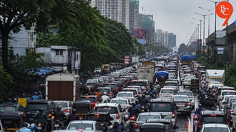 Pune Rain: Wagholi Comes to a Standstill; Traffic Jam on Pune-Ahilyanagar Highway Leaves Commuters Stranded 
