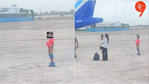 ‘Parents Need To Be Blamed’: Child Caught Urinating on Indore Airport Tarmac Sparks Civic Sense Debate Online