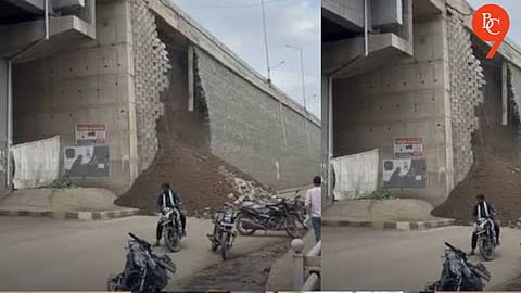 Section of Vishnupuri Bridge Flyover Collapses Onto Nanded-Latur Highway