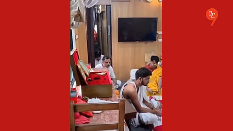After Bridal Suite Coach, Train Pooja Video Goes Viral as Indian Railways Defends Commercial Booking and Safety