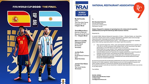 FIFA World Cup Final: NRAI Urges Maharashtra Govt to Allow Restaurants, Clubs to Stay Open Till 2:30 AM