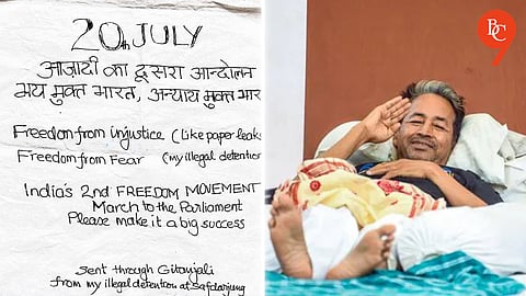 Sonam Wangchuk Calls July 20 Parliament March India's "Second Freedom Movement