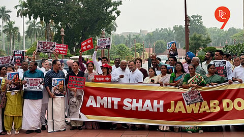 Opposition stages protest inside Parliament, seeks Home Minister’s response on police action