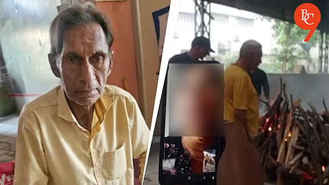 Haryana man dies in old-age home as daughters watch his cremation on video call in viral clip