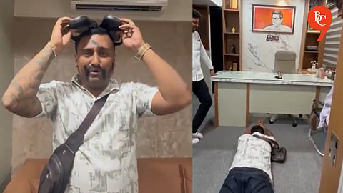 MNS Workers Made Pune Influencer Mahesh Mote Apologise Over Reel on Raj Thackeray