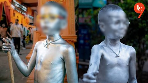 Pune Police Rescue Three Minors Forced to Beg After Being Painted Silver; Two Detained