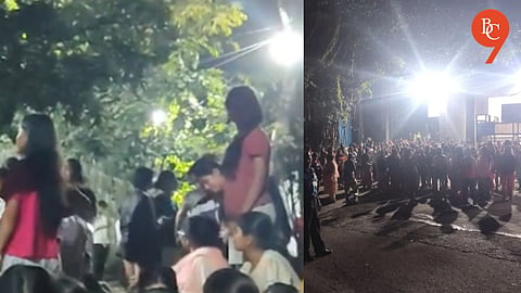 Pune: 300 SPPU Girls’ Hostel Students Protest Over Alleged Entry of Boys After Curfew
