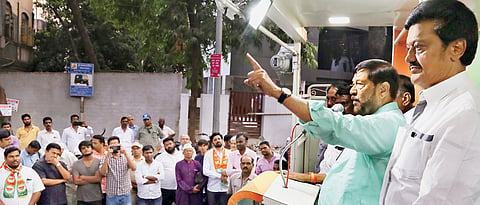 LokSabha 2019: Cong criticises Bapat; BJP highlights development