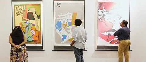 Husain in the city