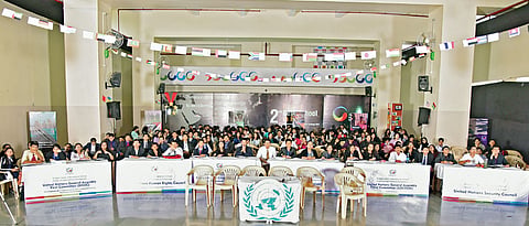 Global Indian International School, Chinchwad hosts MUN conference