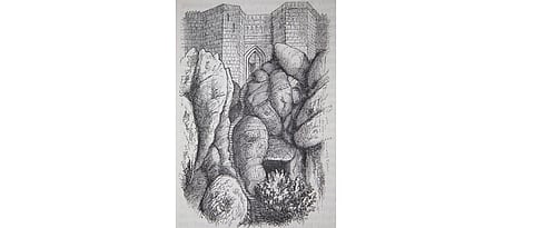 Rare sketch of Rajgad fort to be handed over to the Department of Archaeology