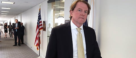 In latest White House exit, Trump to lose counsel McGahn 