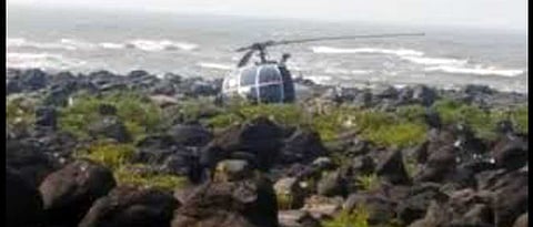 Indian Coast Guard chopper crashlands near Mumbai