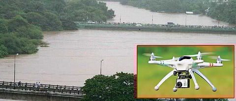 PMC to analyse drone pictures of flood-affected areas