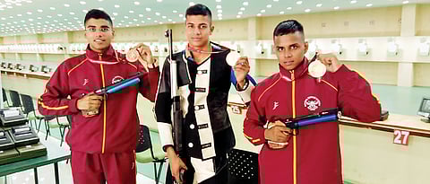 Stellar performance shown by NDA cadets in shooting championship