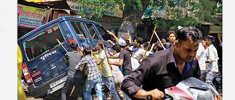 A hotbed of protests