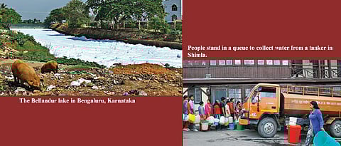 India is currently staring down the barrel of a major water crisis