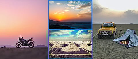 Of ethereal sunrises and sunsets