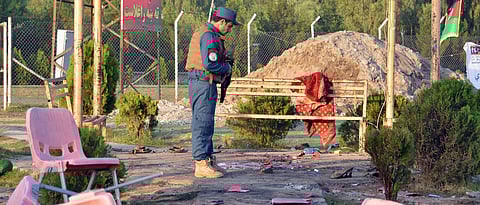 8 killed in explosions at Afghanistan stadium