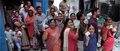 Delhi records 59.8 per cent voter turnout