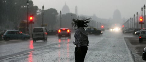 Scattered rains in North and West keep the mercury below normal